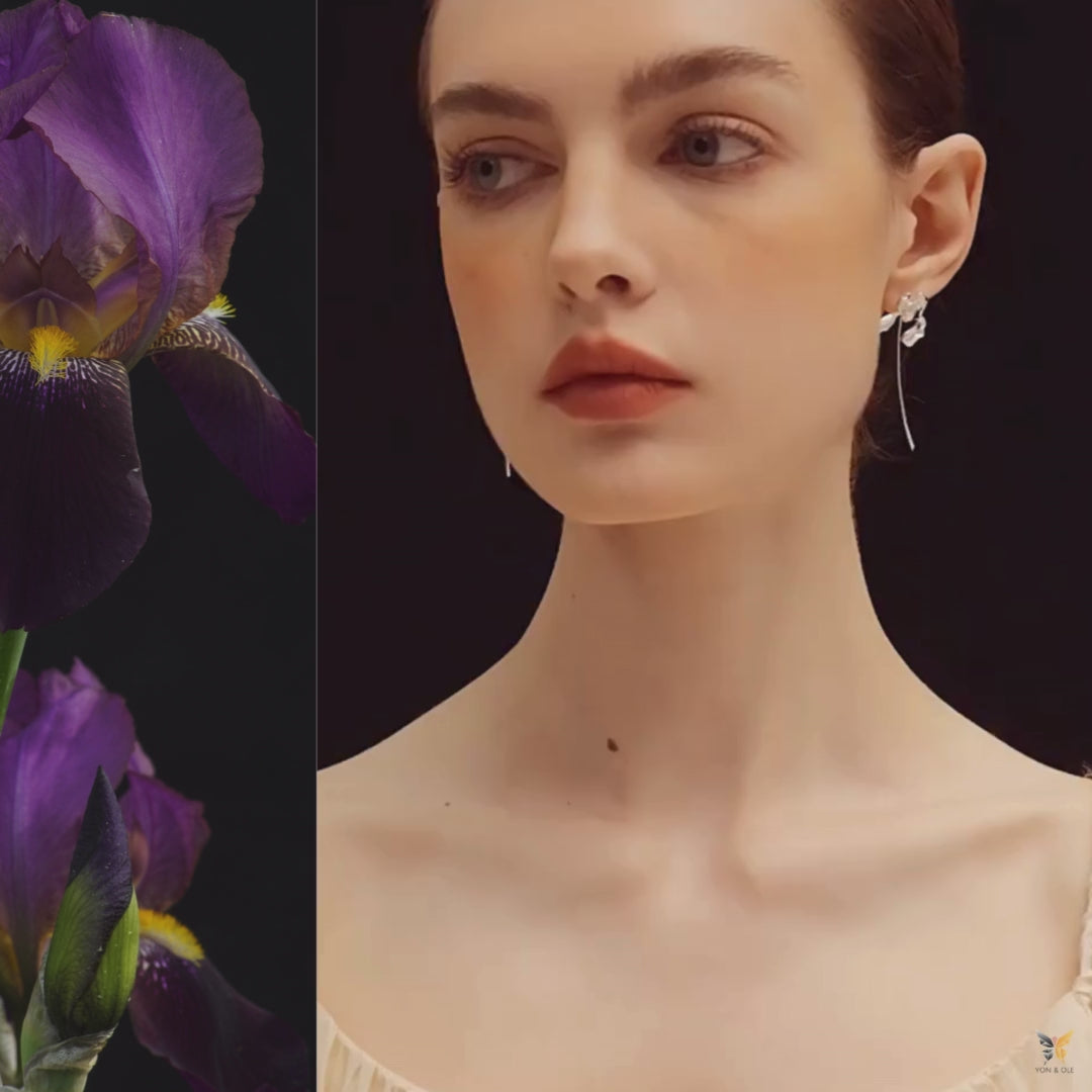 Iris-Flower-Earrings-By-Yonandole